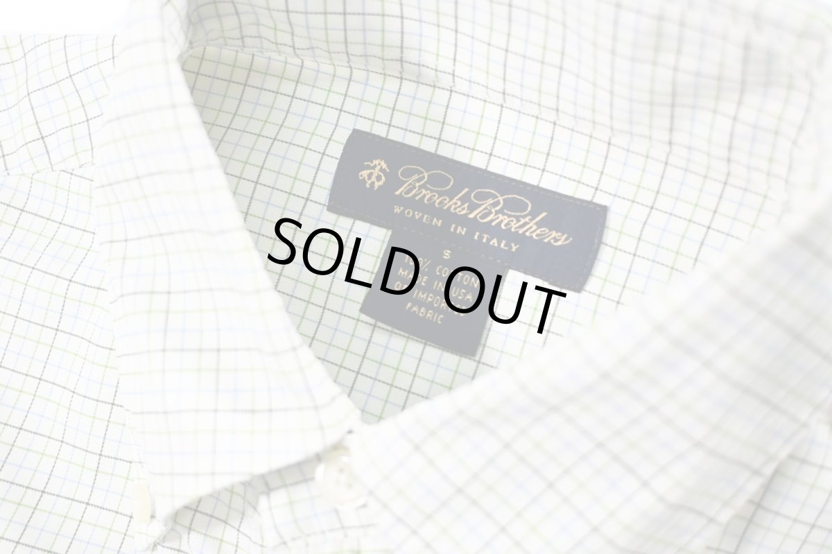 画像4: Used Brooks Brothers Plaid Pattern B/D Shirt (4)