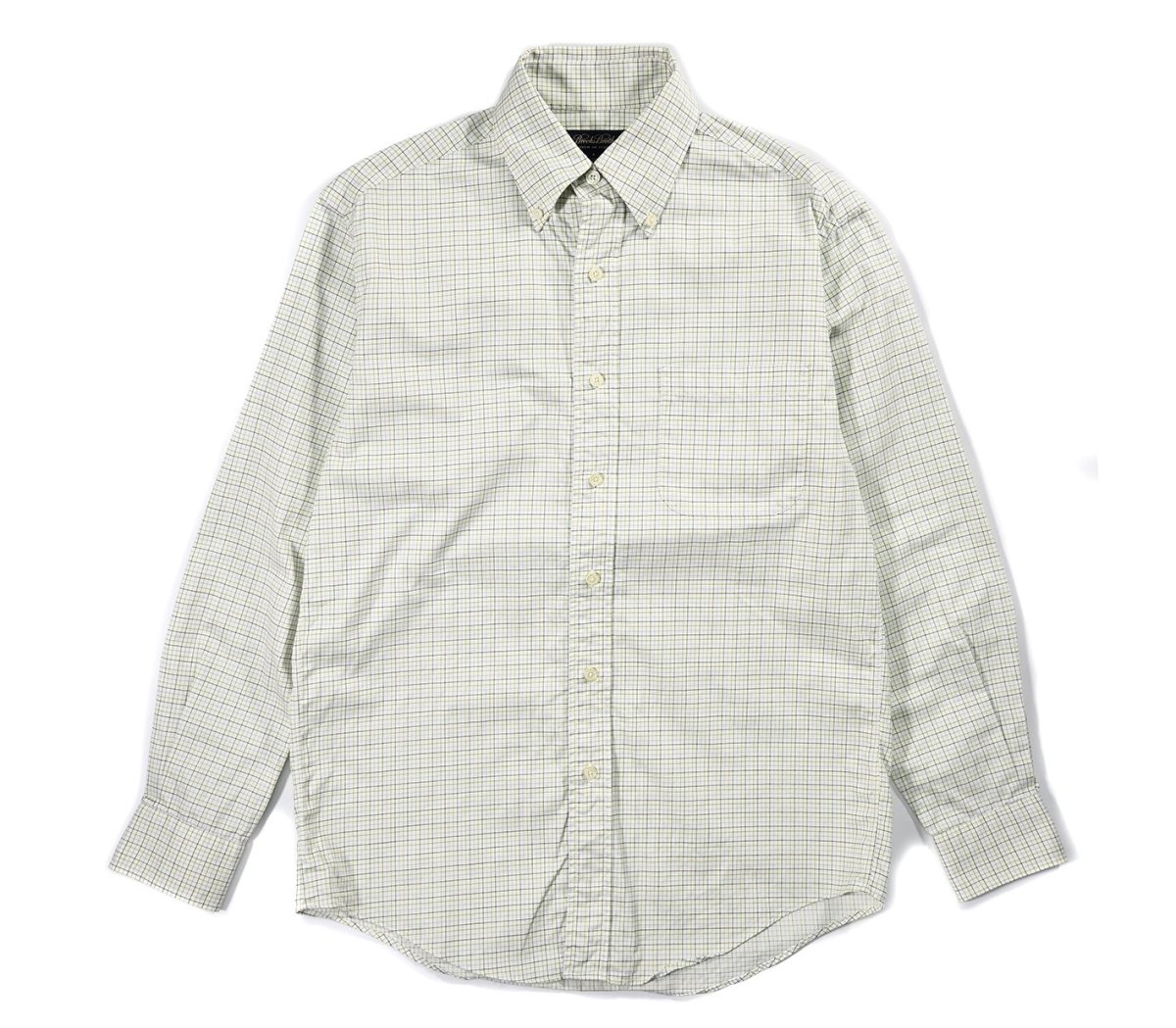 画像1: Used Brooks Brothers Plaid Pattern B/D Shirt (1)