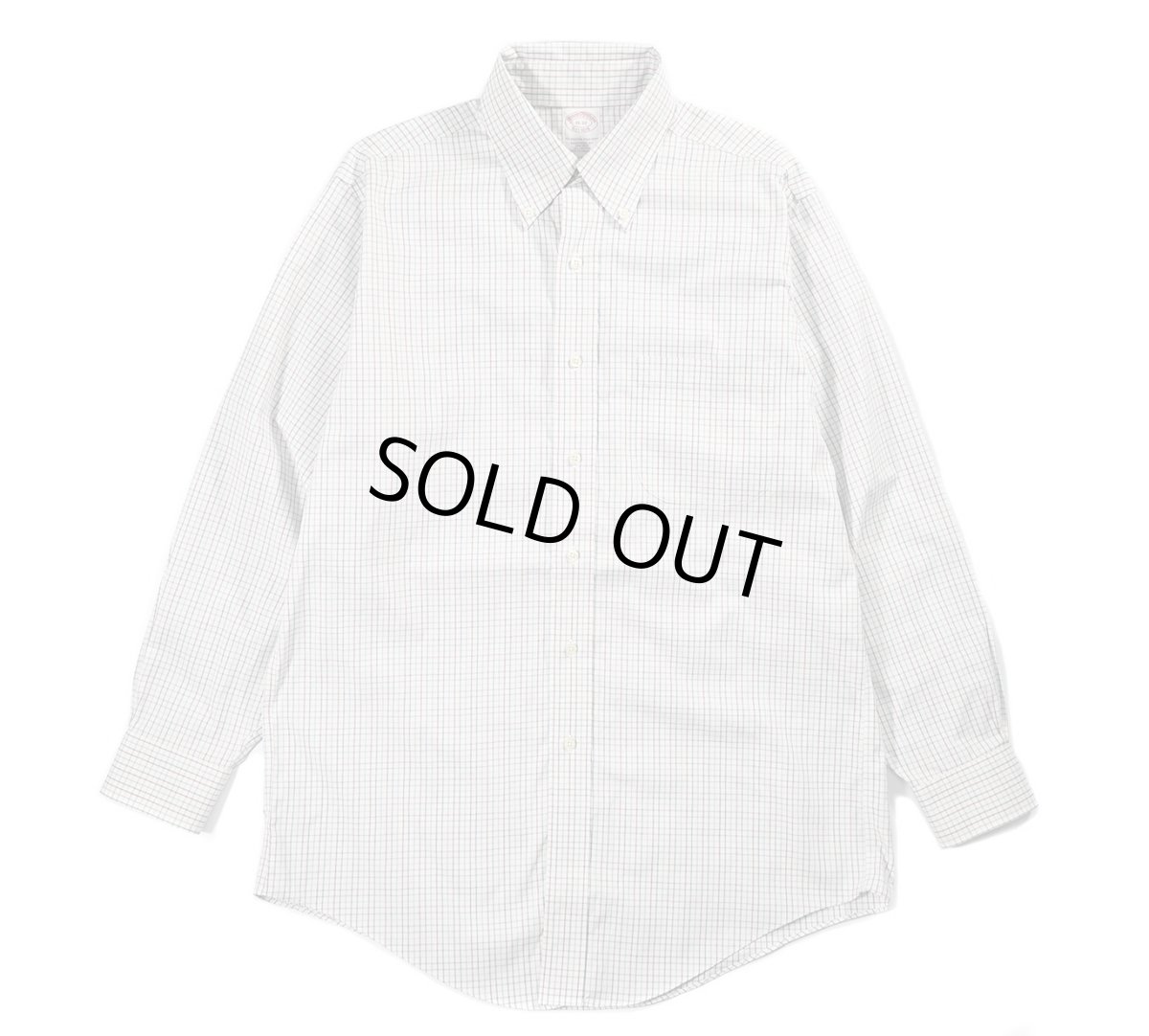 画像1: Used Brooks Brothers Plaid Pattern B/D Shirt (1)