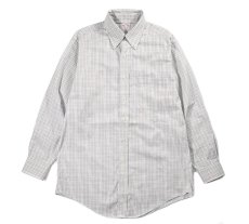 画像1: Used Brooks Brothers Plaid Pattern B/D Shirt (1)