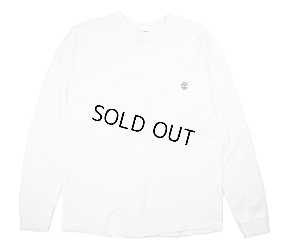 画像1: Used Timberland L/S Print Tee made in USA (1)