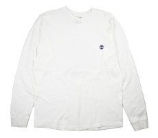 画像1: Used Timberland L/S Print Tee made in USA (1)