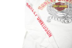 画像5: Used Harley-Davidson L/S Print Tee (5)