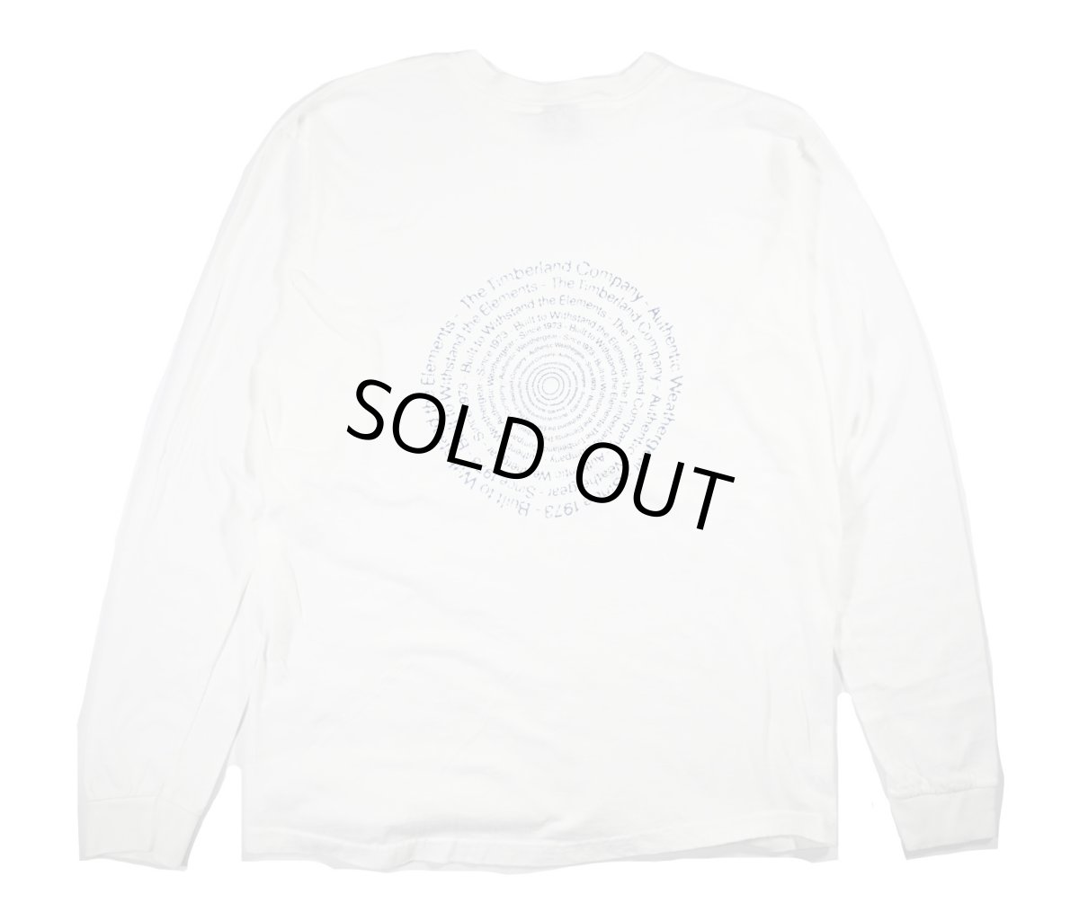 画像2: Used Timberland L/S Print Tee made in USA (2)