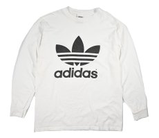 画像1: Used adidas L/S Print Tee made in USA (1)