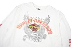 画像3: Used Harley-Davidson L/S Print Tee (3)