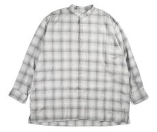 画像1: 【SALE】 Individualized Shirts for DAMAGEDONE "Snowy Mountain" Grey (1)