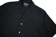 画像2: Used Polo Ralph Lauren Silk/Cotton Open Collar S/S Shirt "Caldwell" ラルフローレン (2)