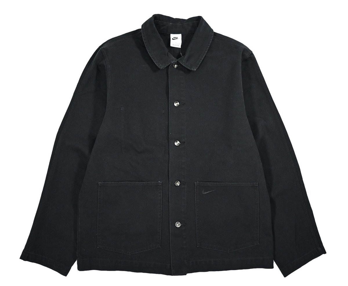 画像1: Nike Life Chore Coat Black (1)