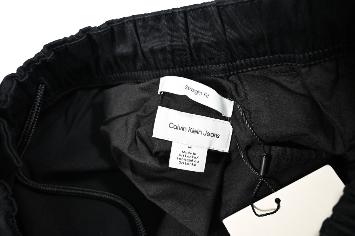 画像7: Calvin Klein Relaxed Comfort Pants Black カルバンクライン (7)