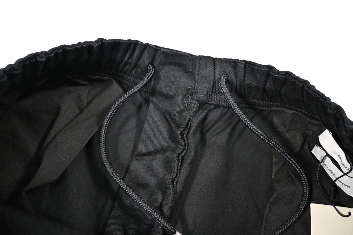 画像6: Calvin Klein Relaxed Comfort Pants Black カルバンクライン (6)