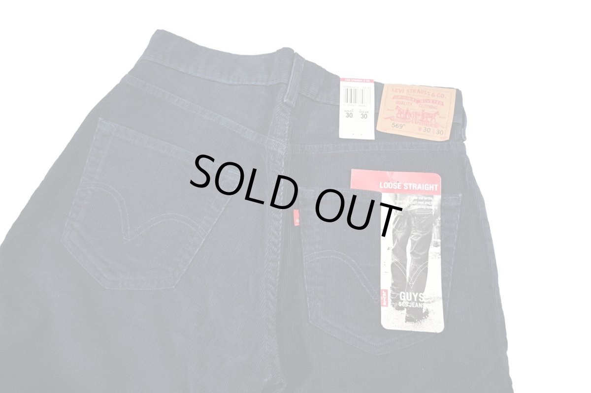 画像5: Deadstock Levi's 569 Corduroy Pants Navy リーバイス (5)