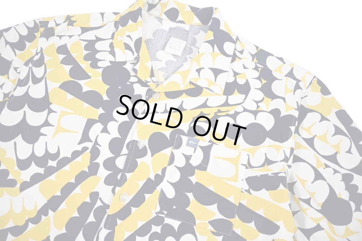 画像2: Used Quiksilver Open Collar S/S Shirt (2)