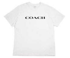 画像1: Used Coach Print Tee (1)
