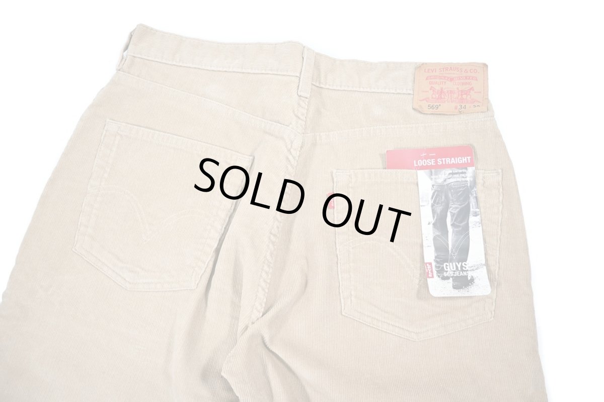 画像5: Deadstock Levi's 569 Corduroy Pants Khaki リーバイス コーデュロイパンツ (5)