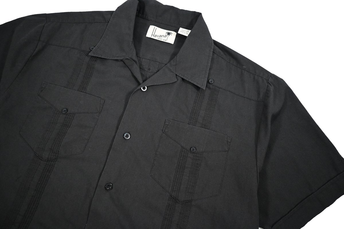 画像3: Used Havana Shirt Co Guayabera S/S Shirt (3)