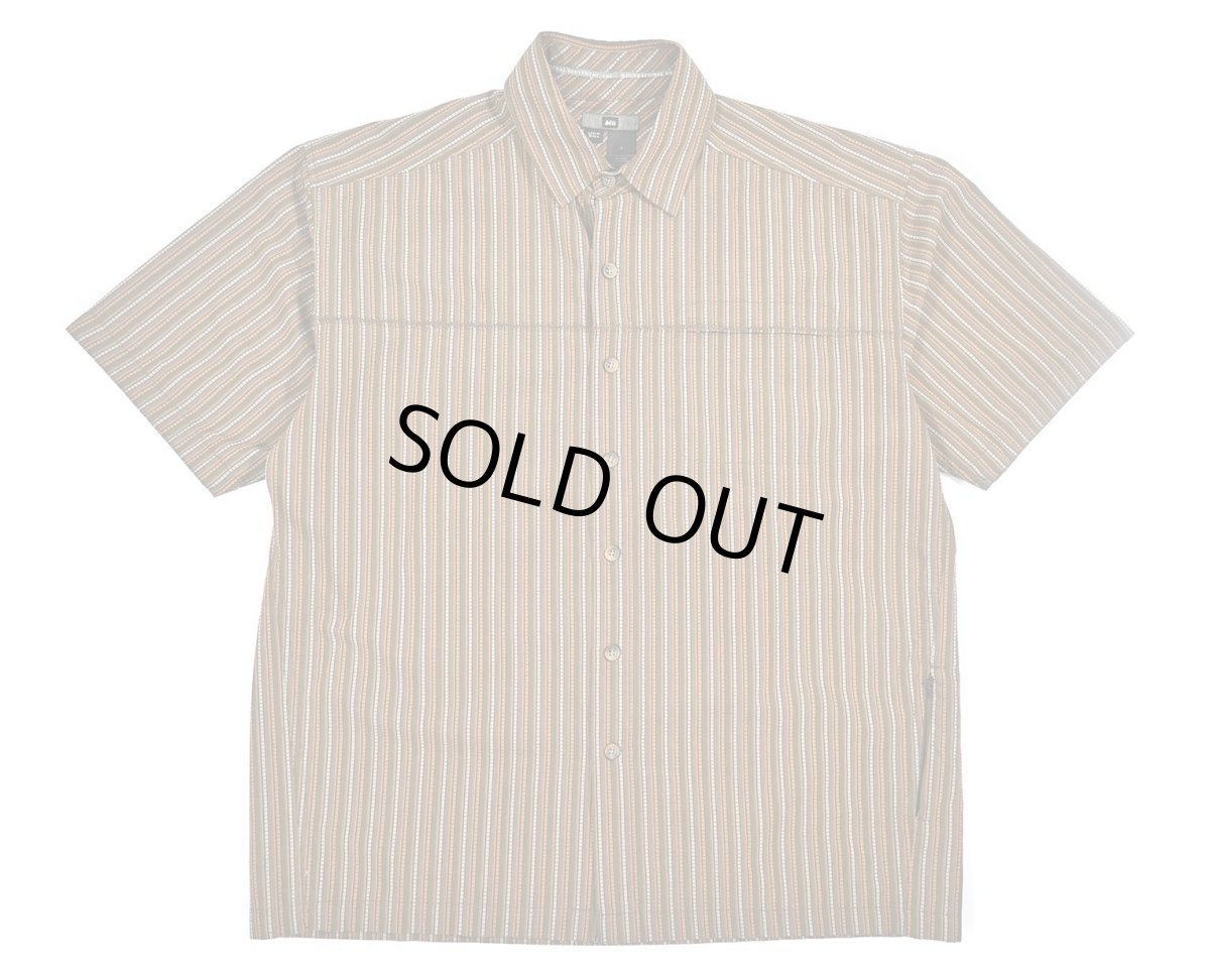 画像1: Used REI Stripe S/S Shirt (1)