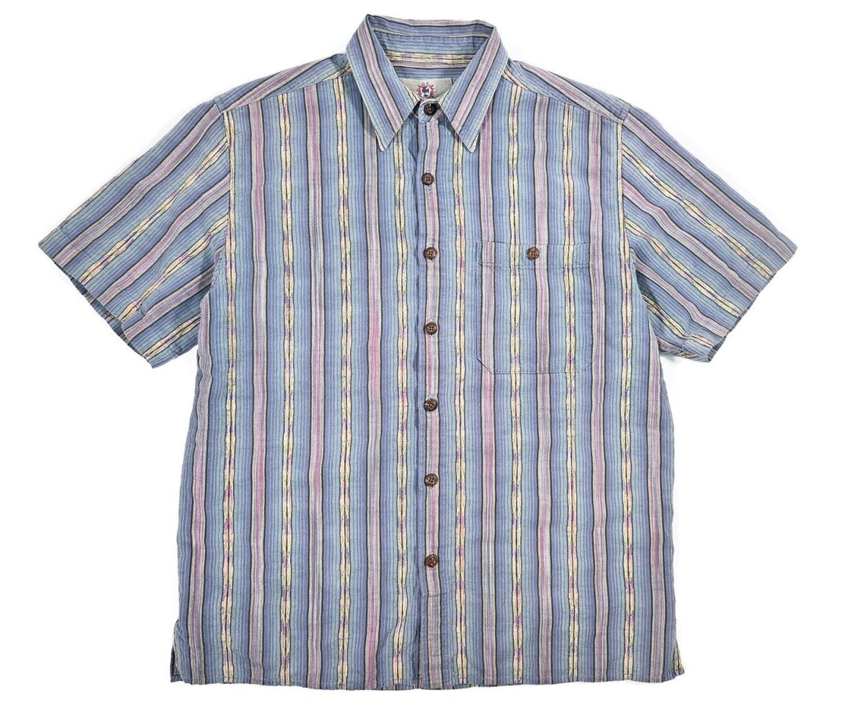 画像1: Used The Territory Ahead Stripe S/S Shirt (1)