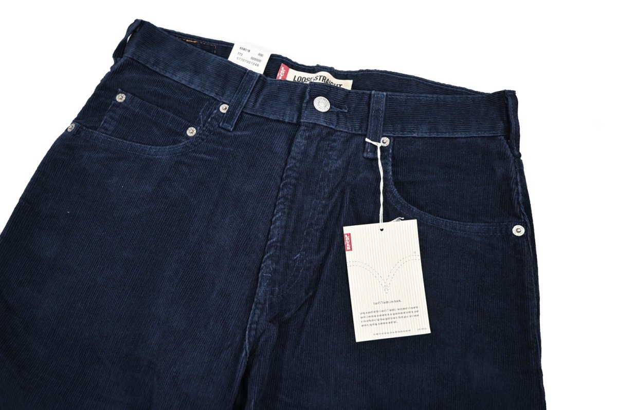画像3: Deadstock Levi's 569 Corduroy Pants Navy リーバイス (3)