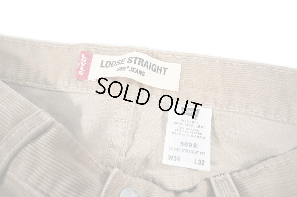 画像6: Deadstock Levi's 569 Corduroy Pants Khaki リーバイス コーデュロイパンツ (6)