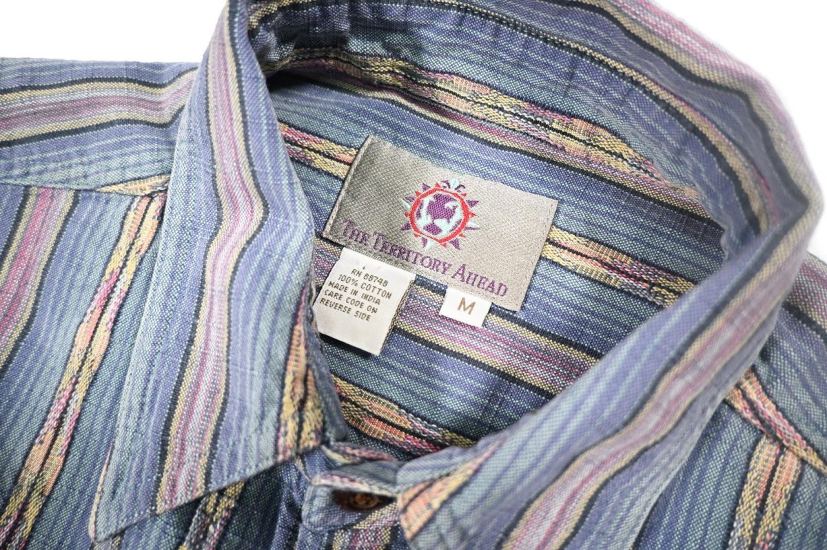画像4: Used The Territory Ahead Stripe S/S Shirt (4)