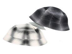 画像1: Pickles Bucket Shorter Hat Ombre Check (1)