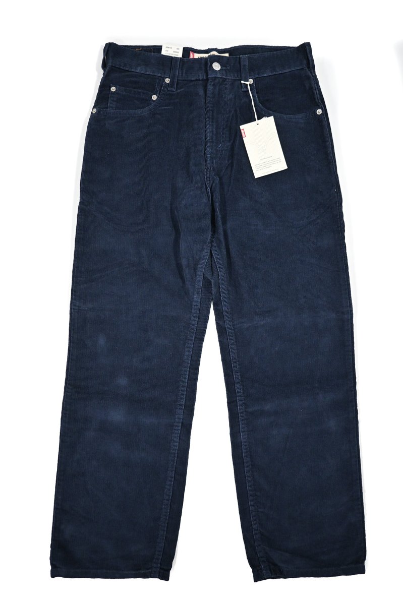 画像2: Deadstock Levi's 569 Corduroy Pants Navy リーバイス (2)