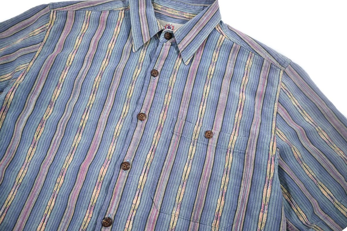 画像2: Used The Territory Ahead Stripe S/S Shirt (2)