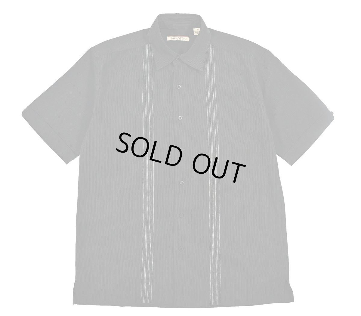画像1: Used Havanera Guayabera S/S Shirt (1)