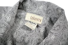 画像5: Used Cubavera Paisley Pattern Open Collar S/S Shirt (5)
