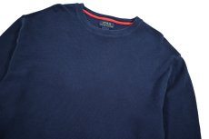 画像2: Used Polo Ralph Lauren Polo Bear L/S Thermal Shirt Navy (2)