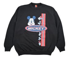 画像1: Used Disney Print Sweat Shirt made in USA (1)