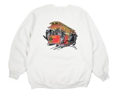 画像2: Used Crazy Shirts Kliban Cat Raglan Sleeve Print Sweat Shirt made in USA (2)