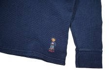 画像3: Used Polo Ralph Lauren Polo Bear L/S Thermal Shirt Navy (3)