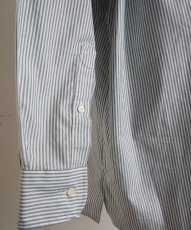 画像3: 【SALE】 Individualized Shirts for DAMAGEDONE "Bengal Stripe Green" (3)