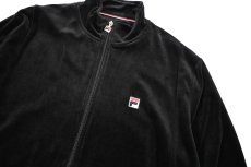 画像3: Used Fila Velor Track Top (3)