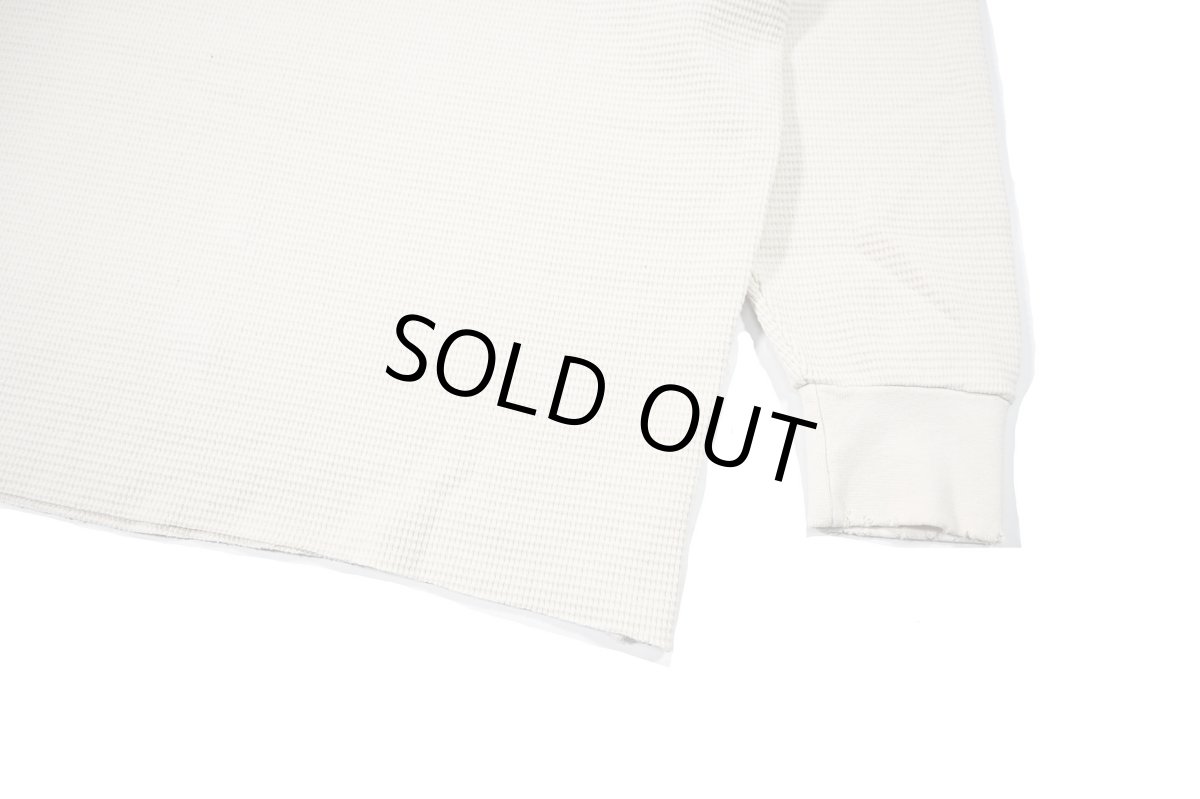 画像3: MOOJI MOOJI US Waffle Thermal Shirt Natural (3)