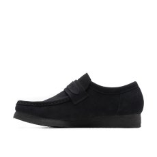 画像3: Clarks Wallabee Loafer Black Suede クラークス (3)