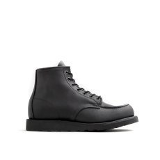 画像1: Red Wing Classic Moc 6-Inch Boot Black/Black #8074 (1)