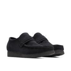 画像1: Clarks Wallabee Loafer Black Suede クラークス (1)