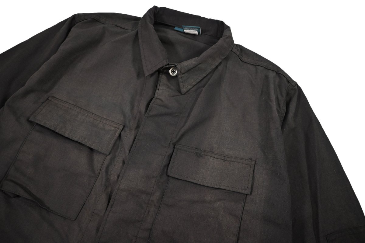画像3: Propper Chemical Wash BDU Coat Black (3)