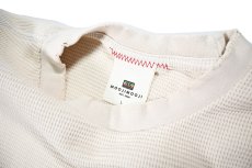 画像4: MOOJI MOOJI US Waffle Thermal Shirt Natural (4)