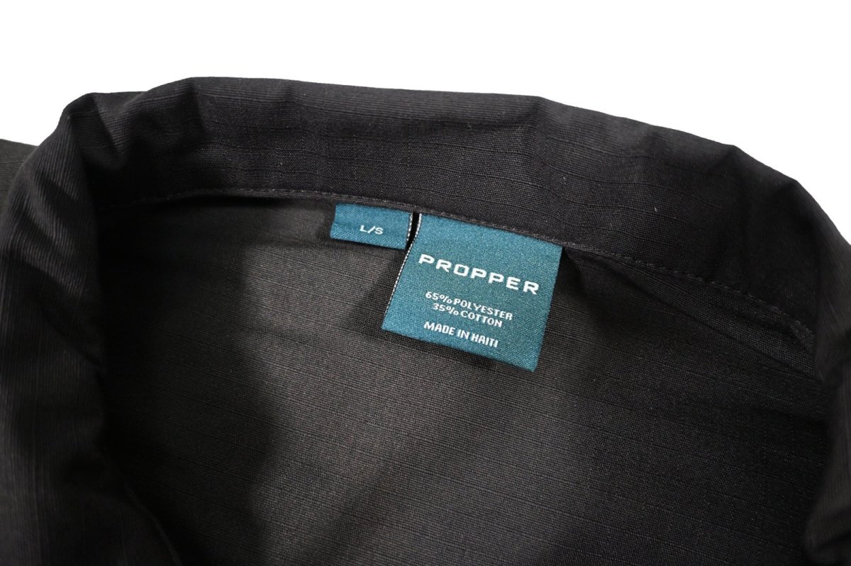画像6: Propper Chemical Wash BDU Coat Black (6)