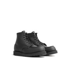 画像2: Red Wing Classic Moc 6-Inch Boot Black/Black #8074 (2)