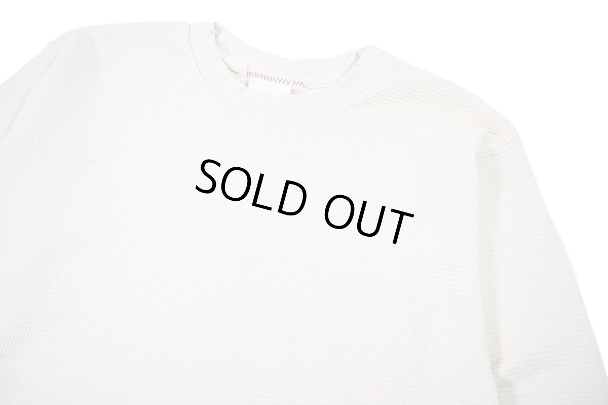 画像2: MOOJI MOOJI US Waffle Thermal Shirt Natural (2)