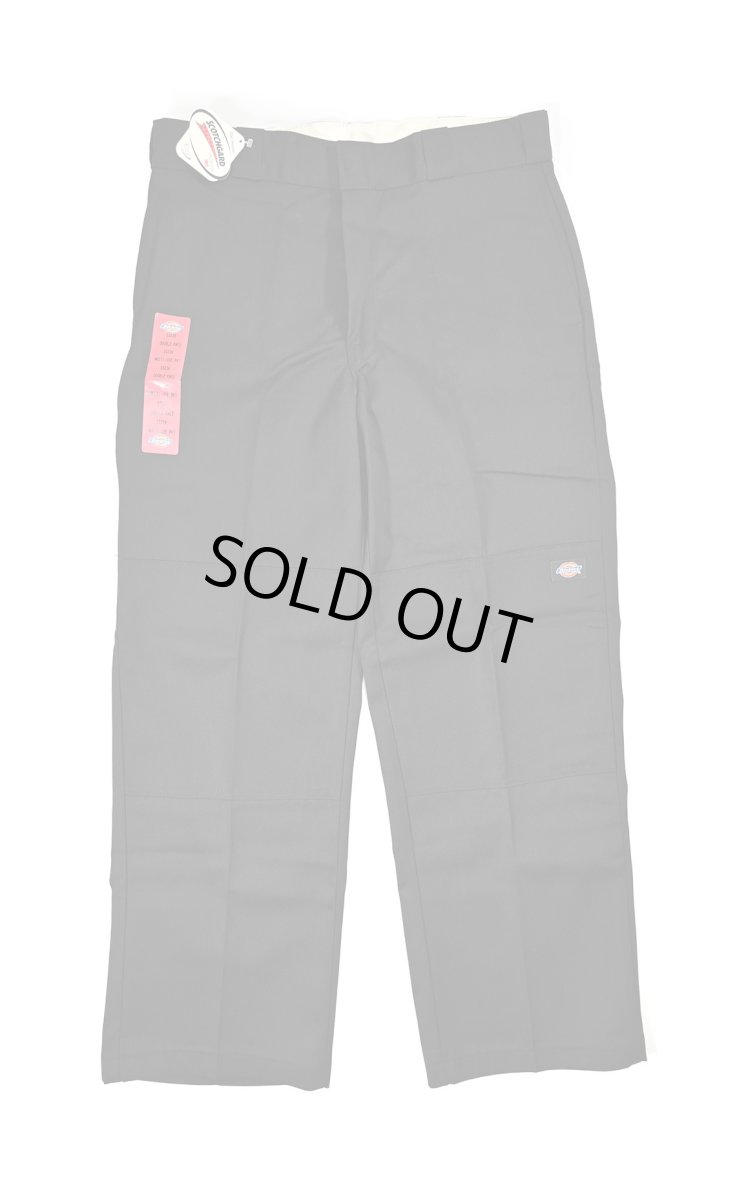 画像2: 00s Deadstock Dickies 85283BK Double Knee Work Pants (2)