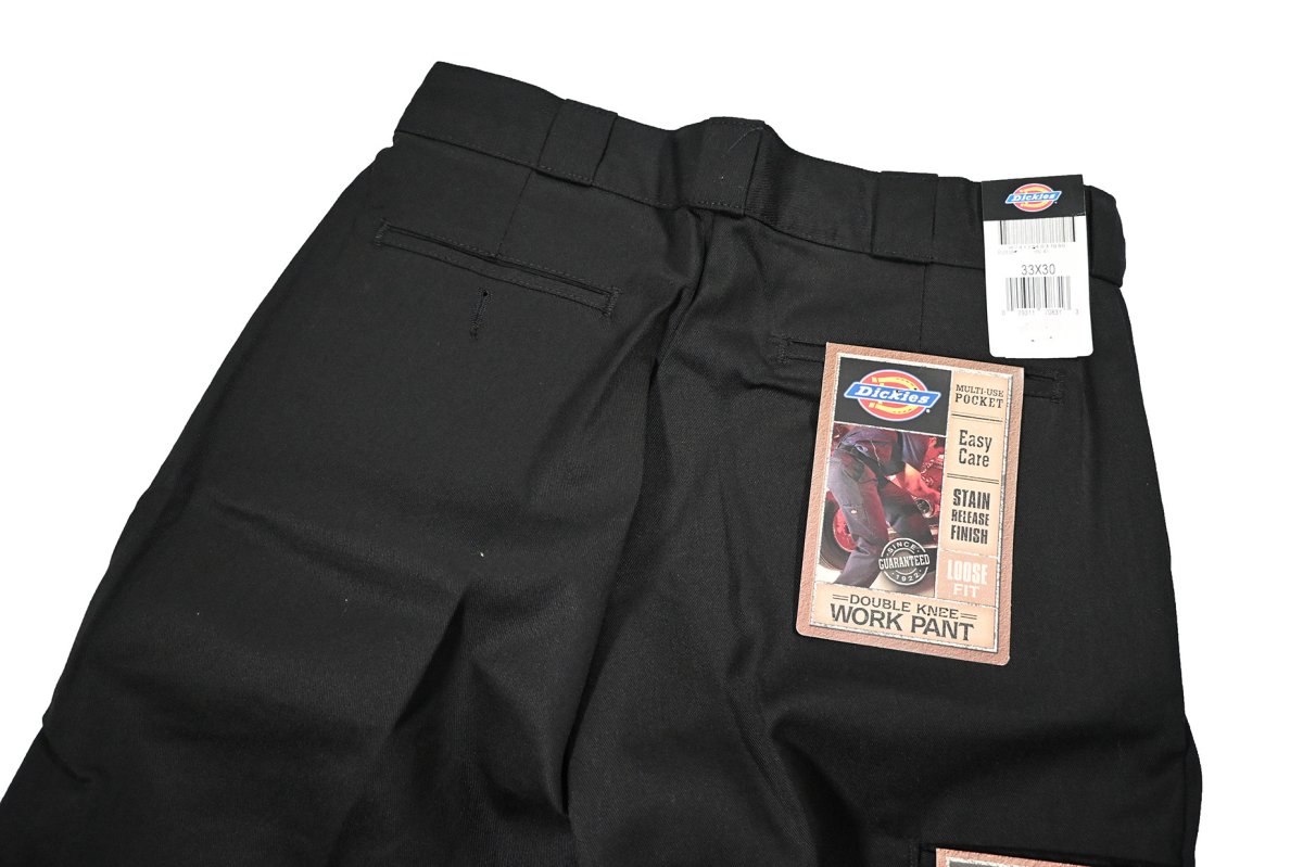 画像5: Deadstock Dickies 85283BK Double Knee Work Pants (5)
