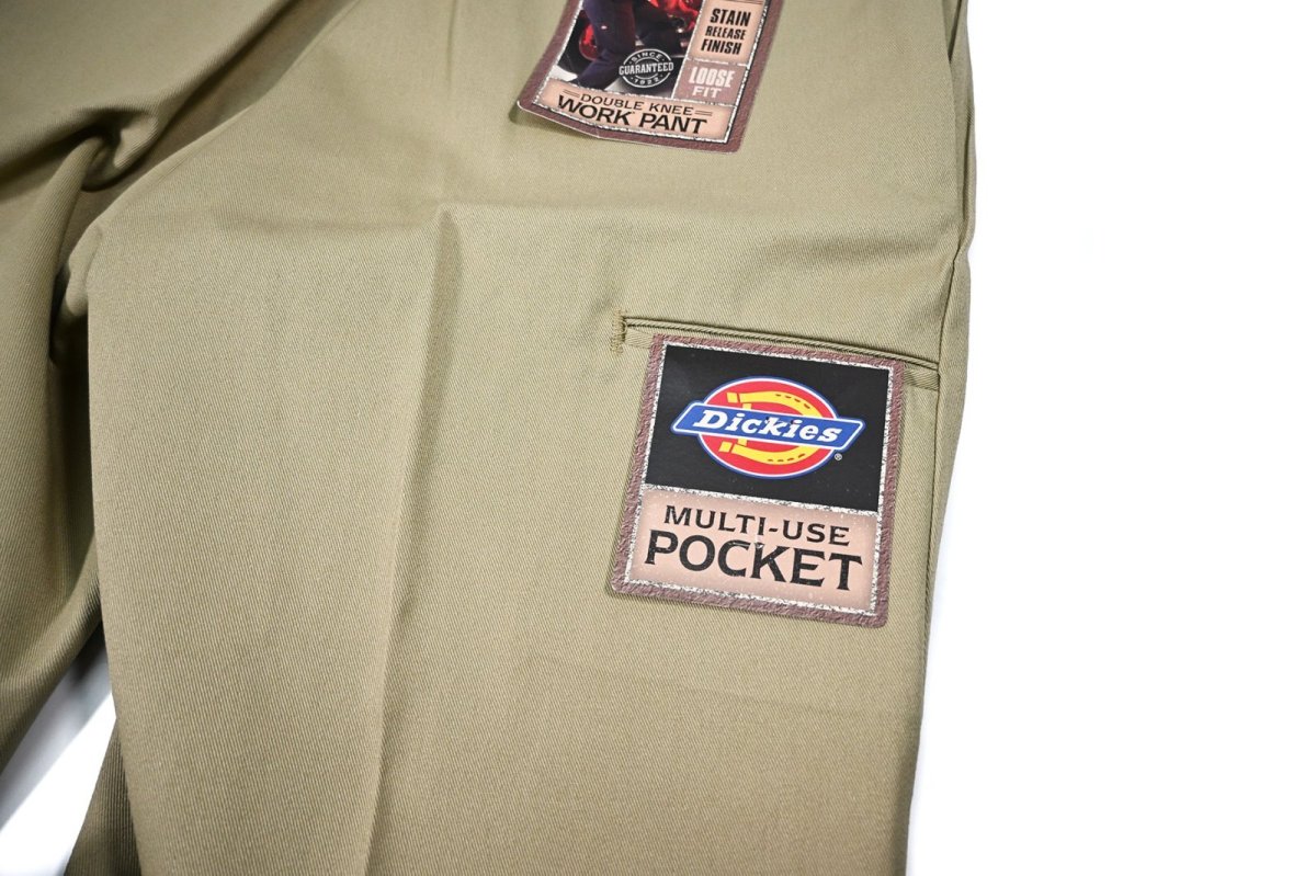 画像6: Deadstock Dickies 85283KH Double Knee Work Pants (6)