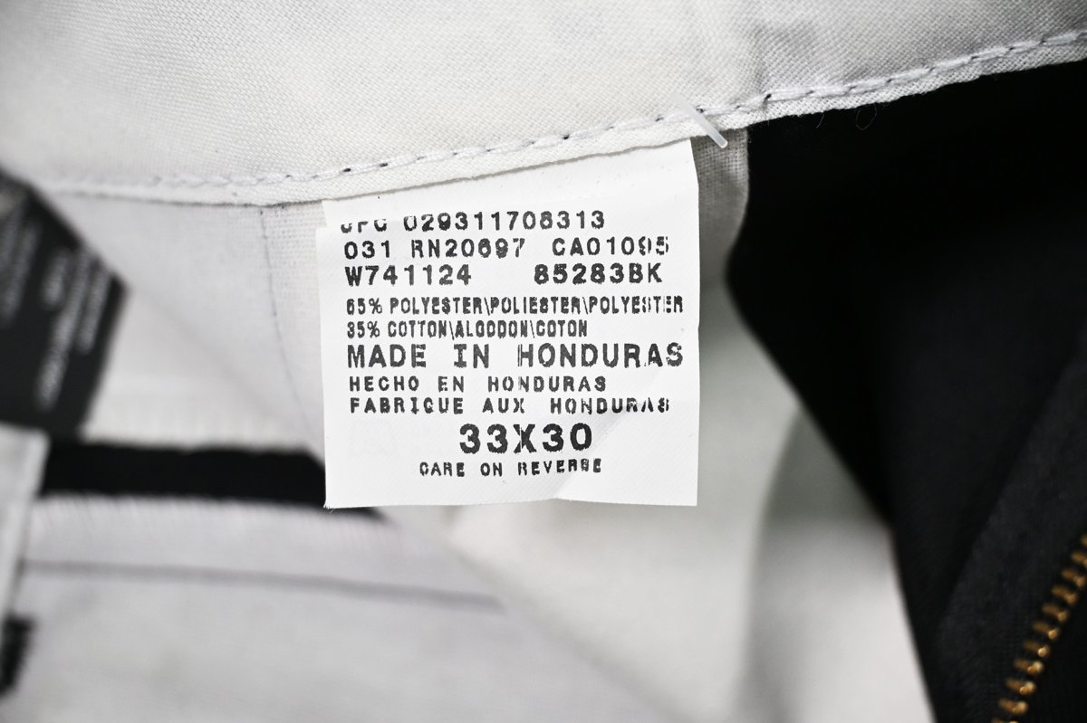 画像8: Deadstock Dickies 85283BK Double Knee Work Pants (8)