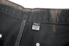 画像7: Used Carhartt Bleached Duck Double Knee Carpenter Pants made in USA カーハート (7)
